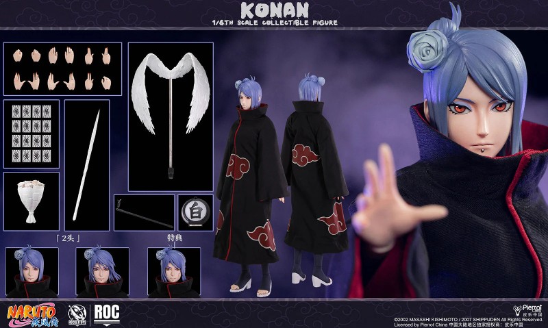 1/6 ROC-023 NARUTO - KONAN