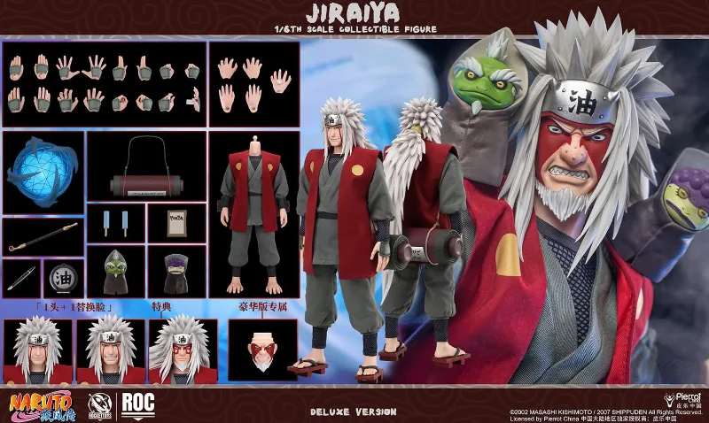 1/6 ROC-020 NARUTO - JIRAIYA DELUXE DX VERSION