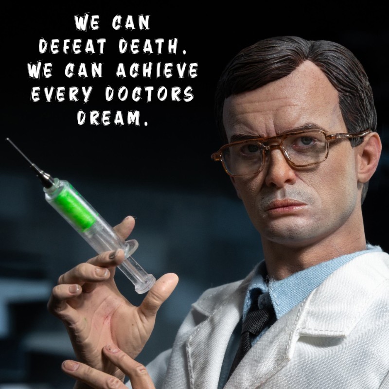 RE-ANIMATOR DOCTOR HERBERT WEST 1/6 ACTION FIGURE STANDARD EDITION