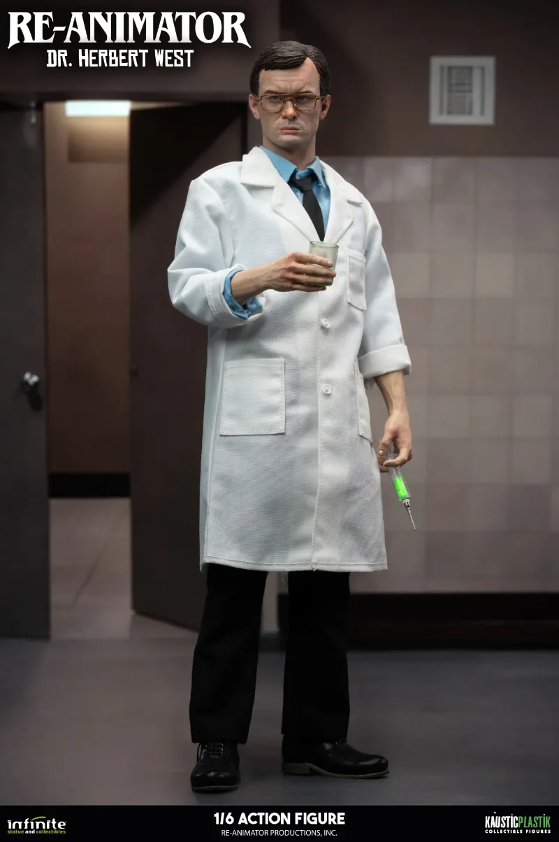 RE-ANIMATOR DOCTOR HERBERT WEST 1/6 ACTION FIGURE STANDARD EDITION