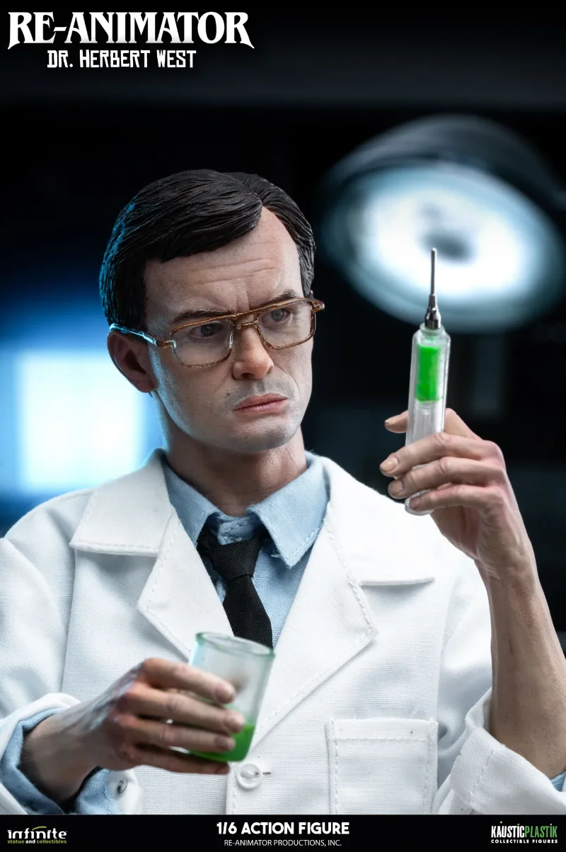 RE-ANIMATOR DOCTOR HERBERT WEST 1/6 ACTION FIGURE STANDARD EDITION