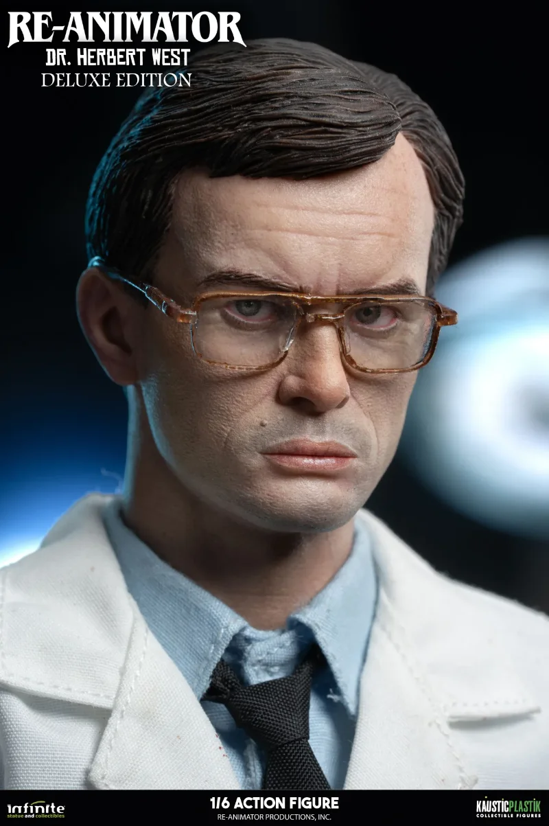 RE-ANIMATOR DOCTOR HERBERT WEST 1/6 ACTION FIGURE DELUXE EDITION