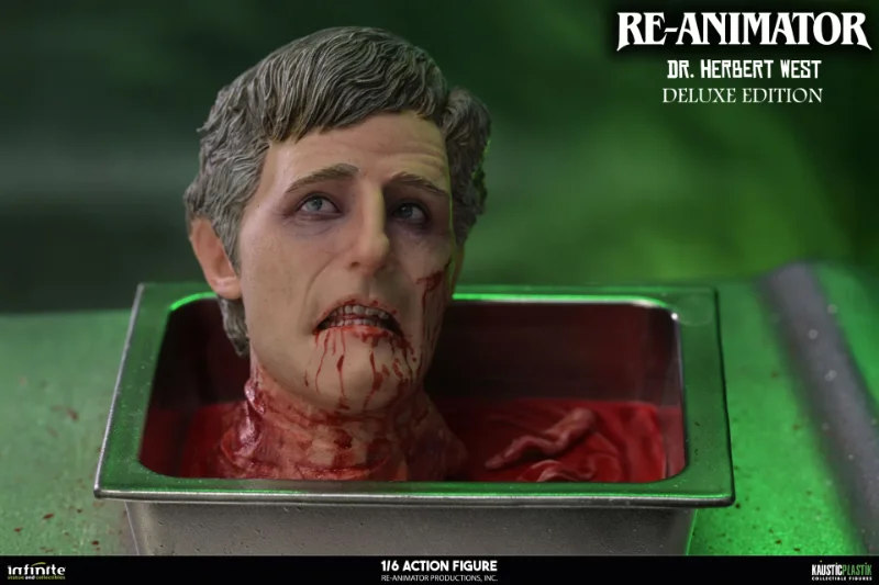 RE-ANIMATOR DOCTOR HERBERT WEST 1/6 ACTION FIGURE DELUXE EDITION