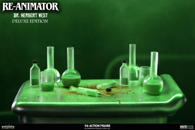 RE-ANIMATOR DOCTOR HERBERT WEST 1/6 ACTION FIGURE DELUXE EDITION