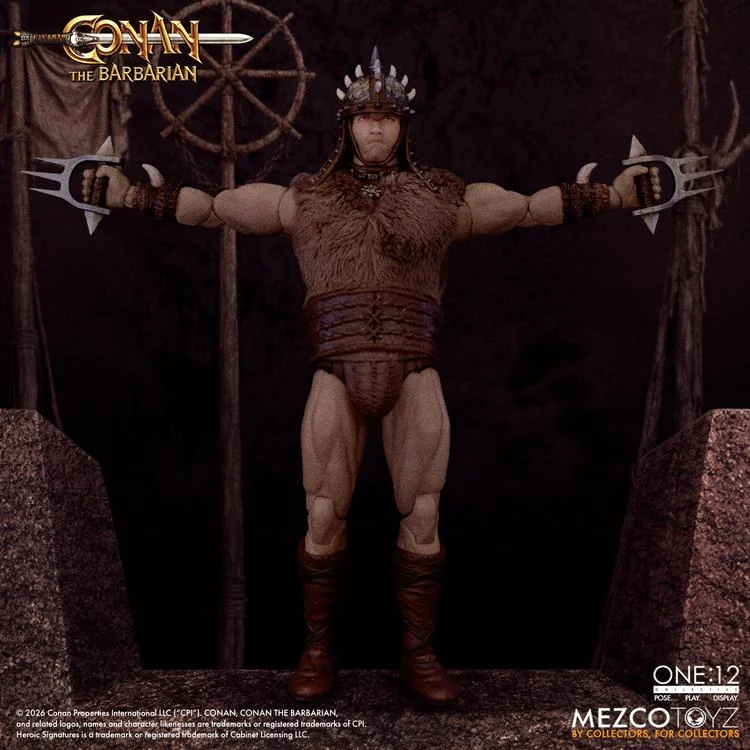 ONE 12 COLLECTIVE CONAN THE BARBARIAN PIT FIGHTER EDITION ACTION FIGURE