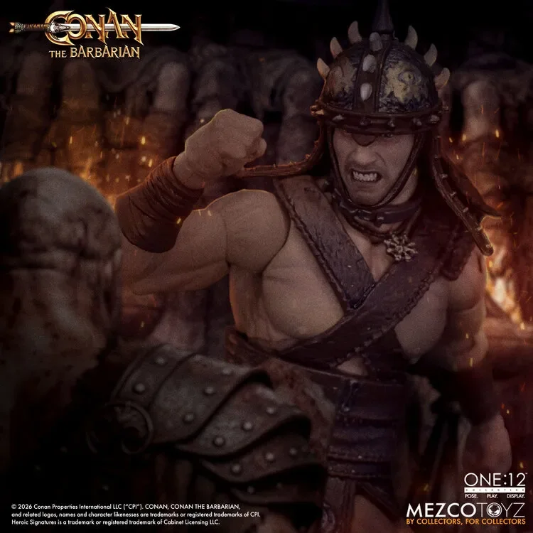 ONE 12 COLLECTIVE CONAN THE BARBARIAN PIT FIGHTER EDITION ACTION FIGURE
