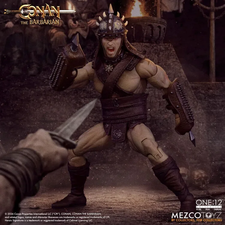 ONE 12 COLLECTIVE CONAN THE BARBARIAN PIT FIGHTER EDITION ACTION FIGURE