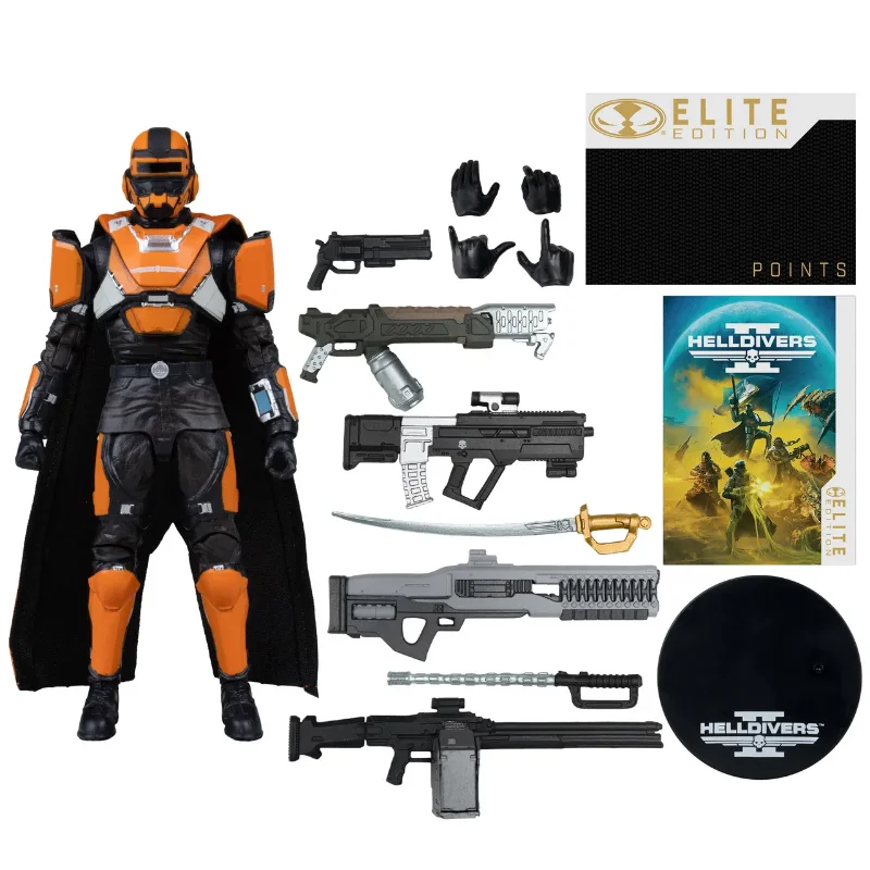 MCFARLANE ELITE 7INCH HELLDIVERS 2 CE-35 TRENCH ENGINEER ACTION FIGURE