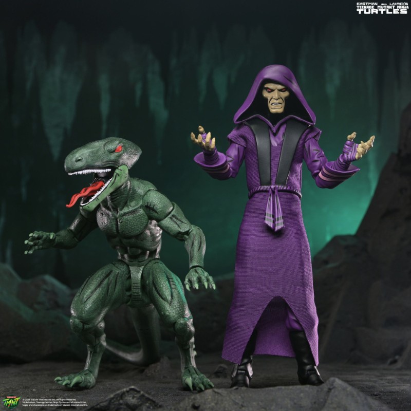 TMNT MIRAGE COMICS DAIMYO ORKAI AND RAPTOR ACTION FIGURE