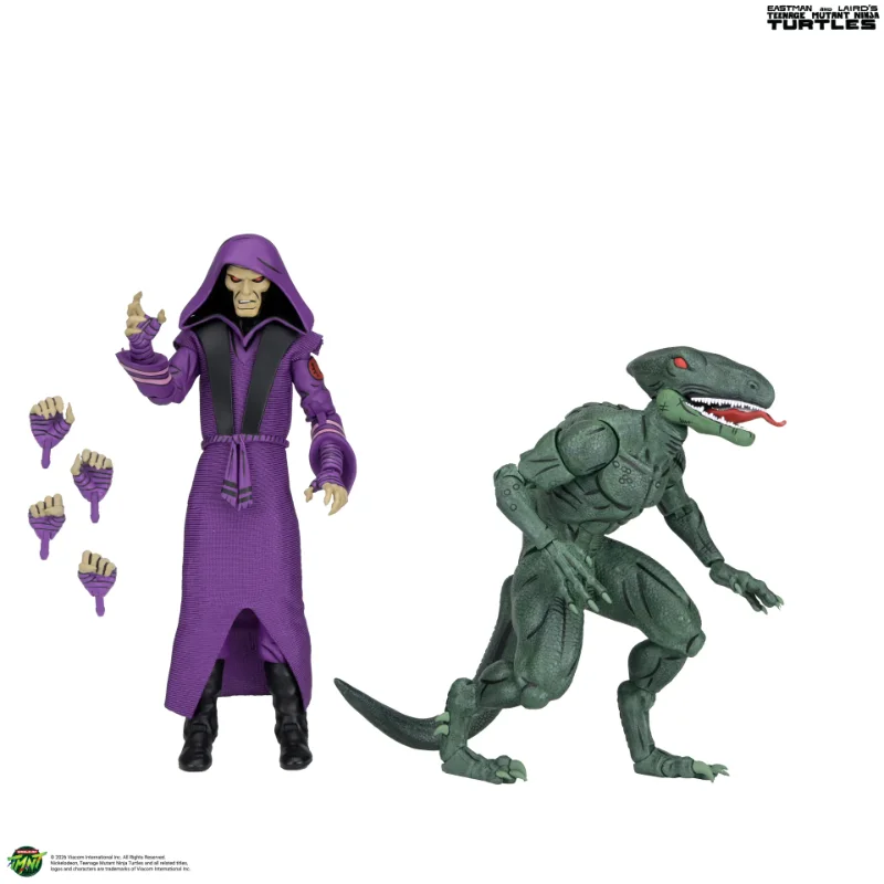 TMNT MIRAGE COMICS DAIMYO ORKAI & RAPTOR ACTION FIGURE