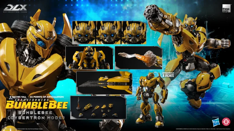 TRANSFORMERS BUMBLEBEE DLX BUMBLEBEE CYBERTRON MODE ACTION FIGURE