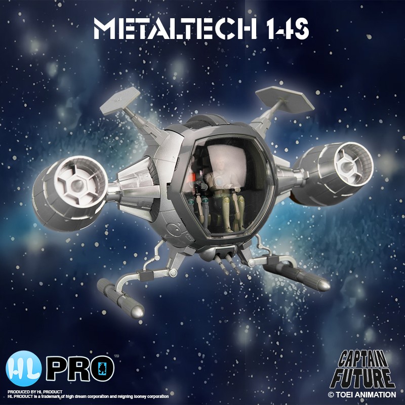 METALTECH 14S - CAPTAIN FUTURE - COSMOLINER SILVER EDITION BOX EU
