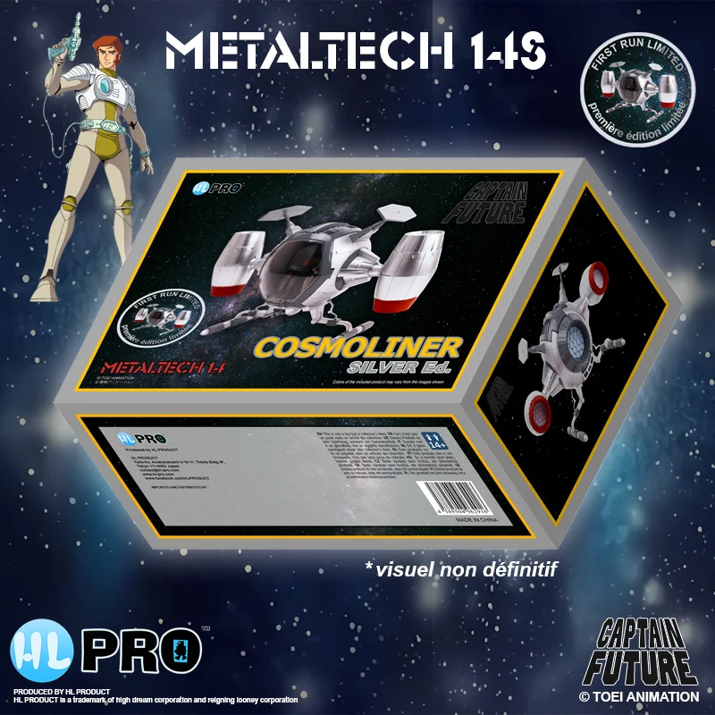 METALTECH 14S - CAPTAIN FUTURE - COSMOLINER SILVER EDITION BOX EU