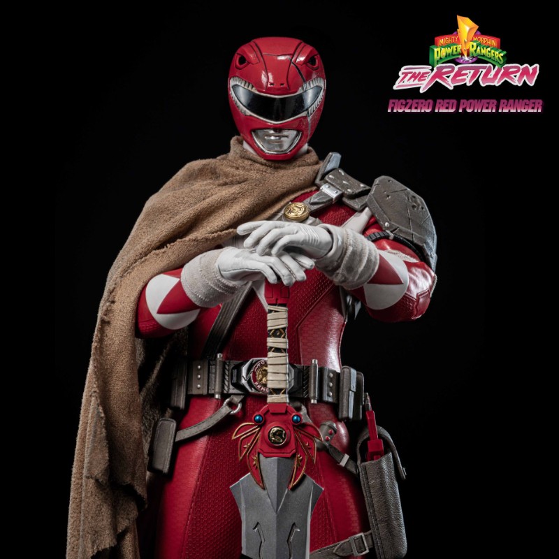 MIGHTY MORPHIN POWER RANGERS THE RETURN RED POWER RANGER 1/6 ACTION FIGURE