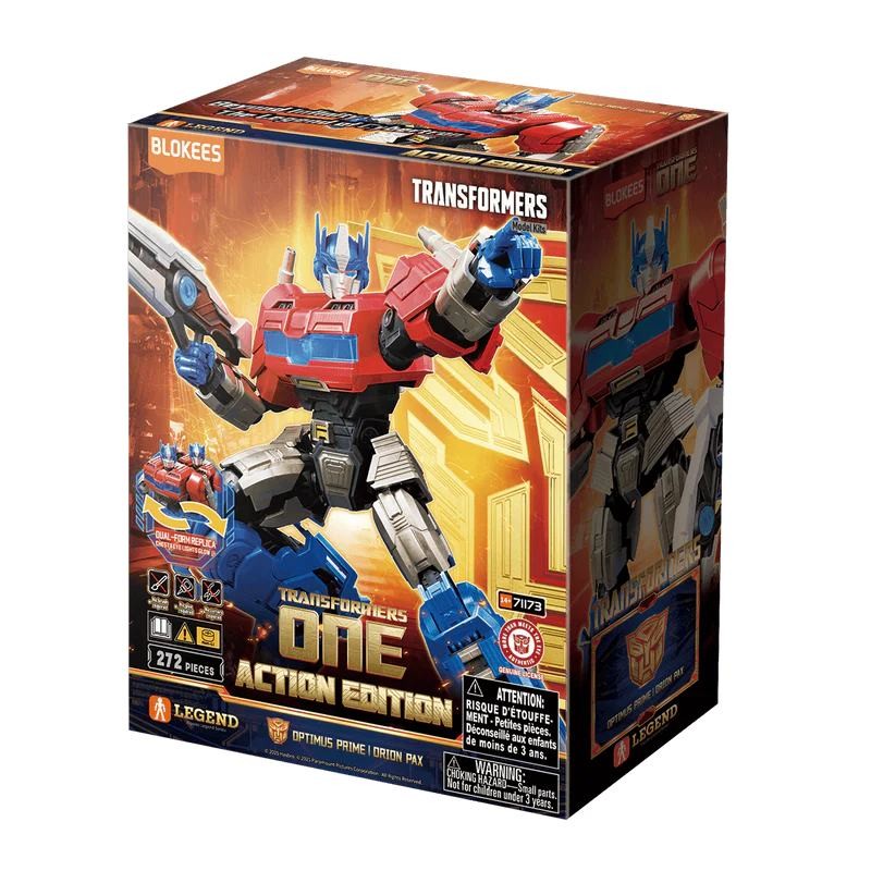 TRANSFORMERS OPTIMUS PTIME / ORION PAX ACTION EDITION MODEL KIT
