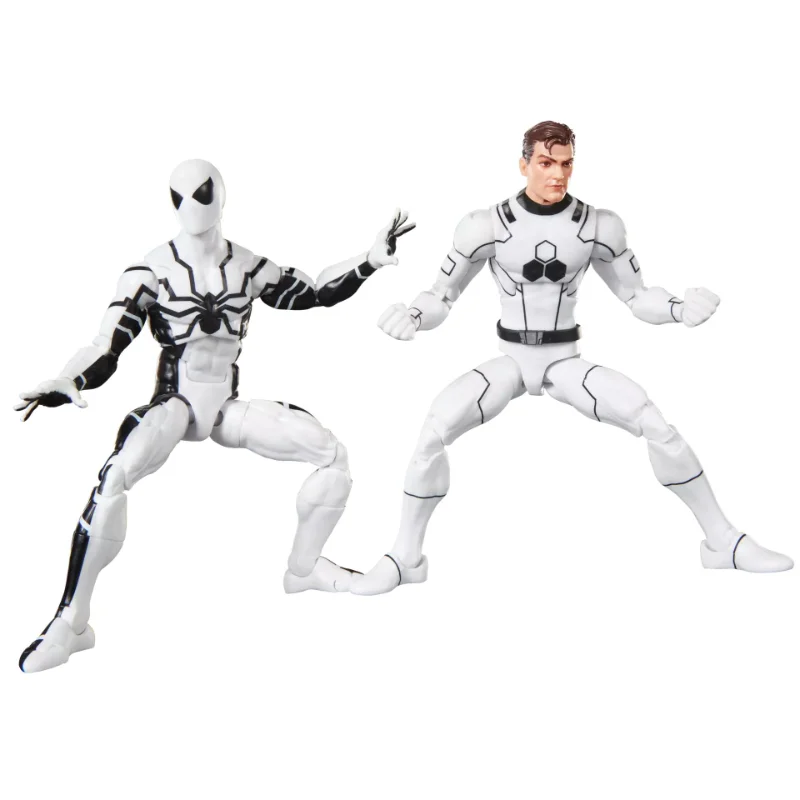MARVEL LEGENDS FUTURE FOUNDATION MISTER FANTASTIC AND SPIDER-MAN ACTION FIGURES