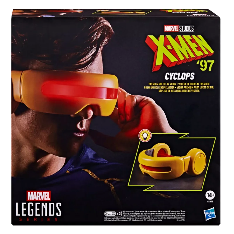 MARVEL LEGENDS X-MEN 97 CYCLOPS ELECTRONIC VISOR