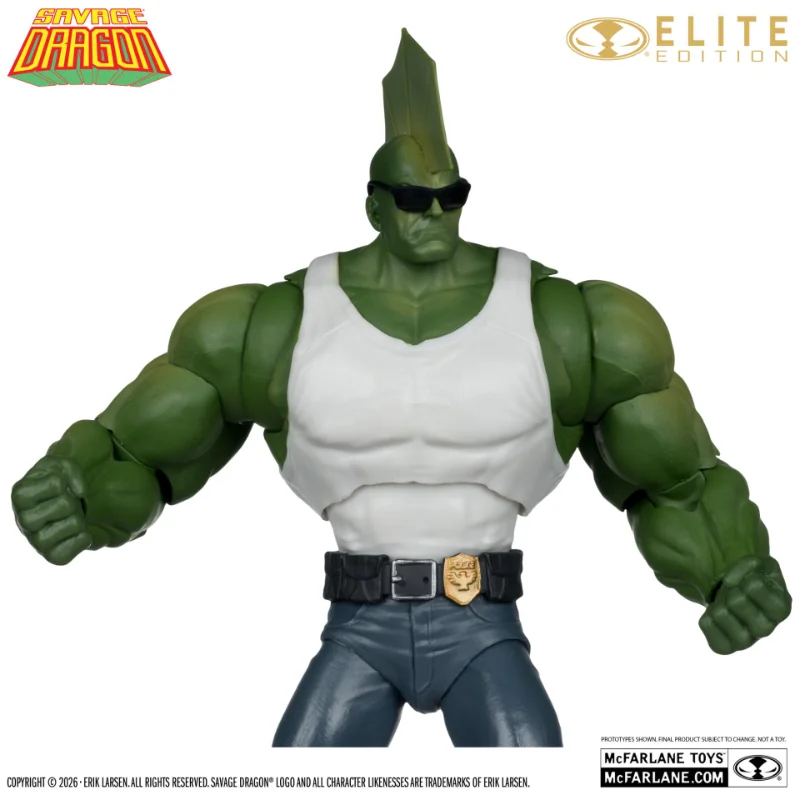ELITE EDITION SAVAGE DRAGON ACTION FIGURE