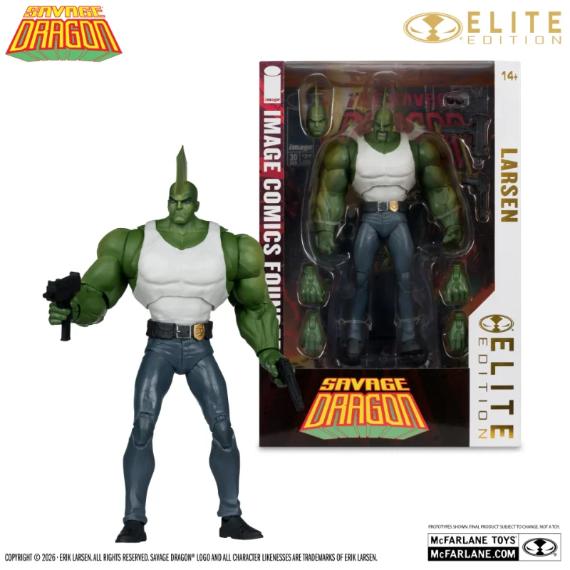 ELITE EDITION SAVAGE DRAGON ACTION FIGURE