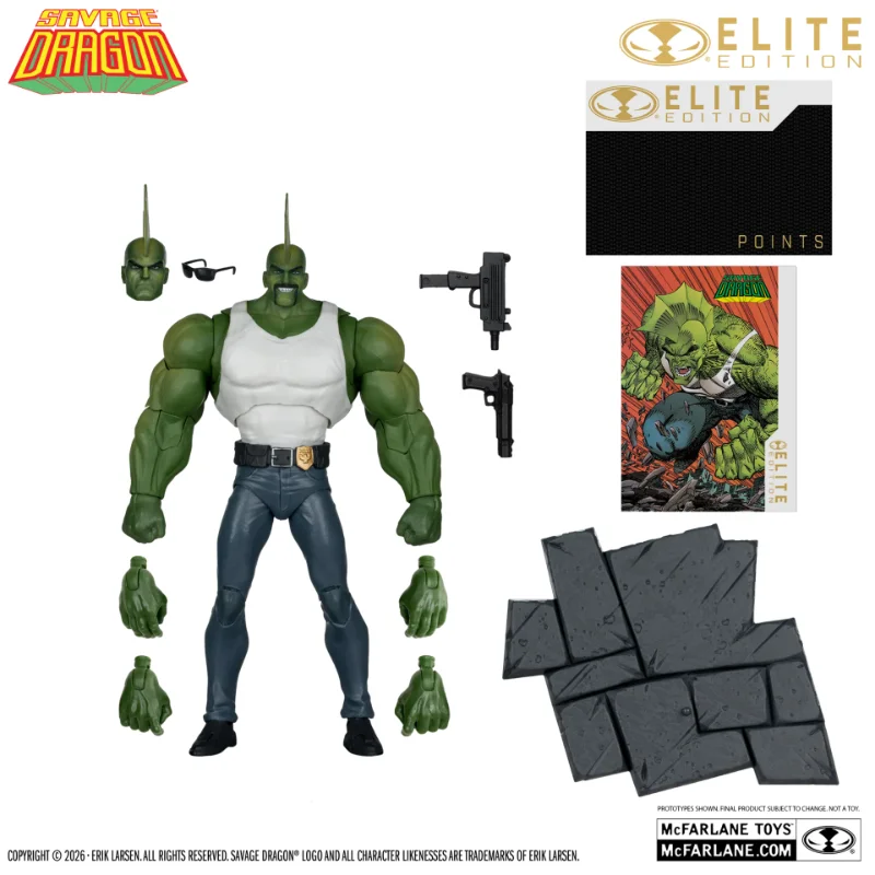 ELITE EDITION SAVAGE DRAGON ACTION FIGURE