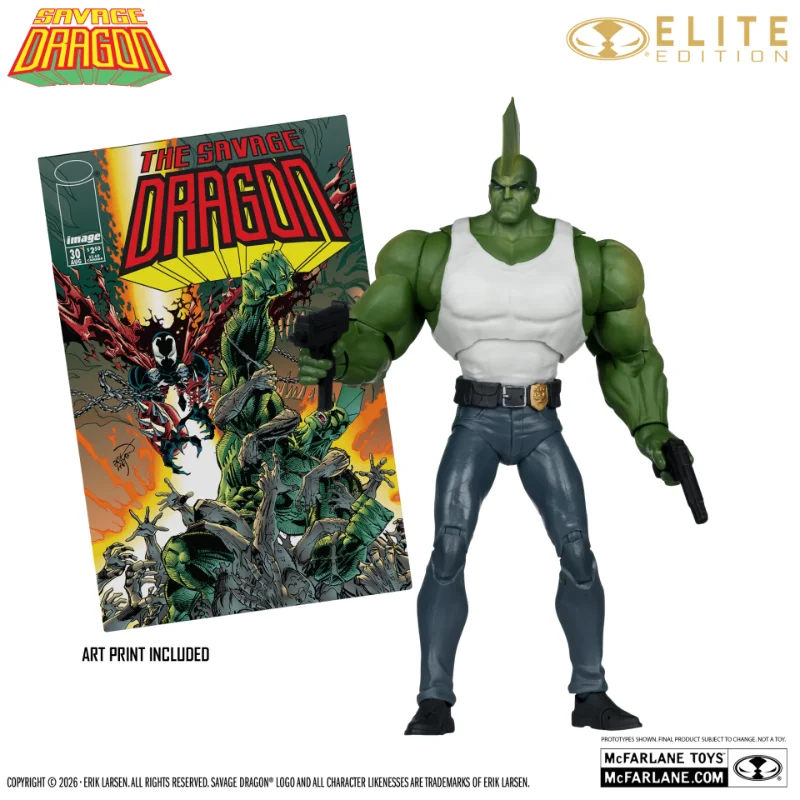 ELITE EDITION SAVAGE DRAGON ACTION FIGURE
