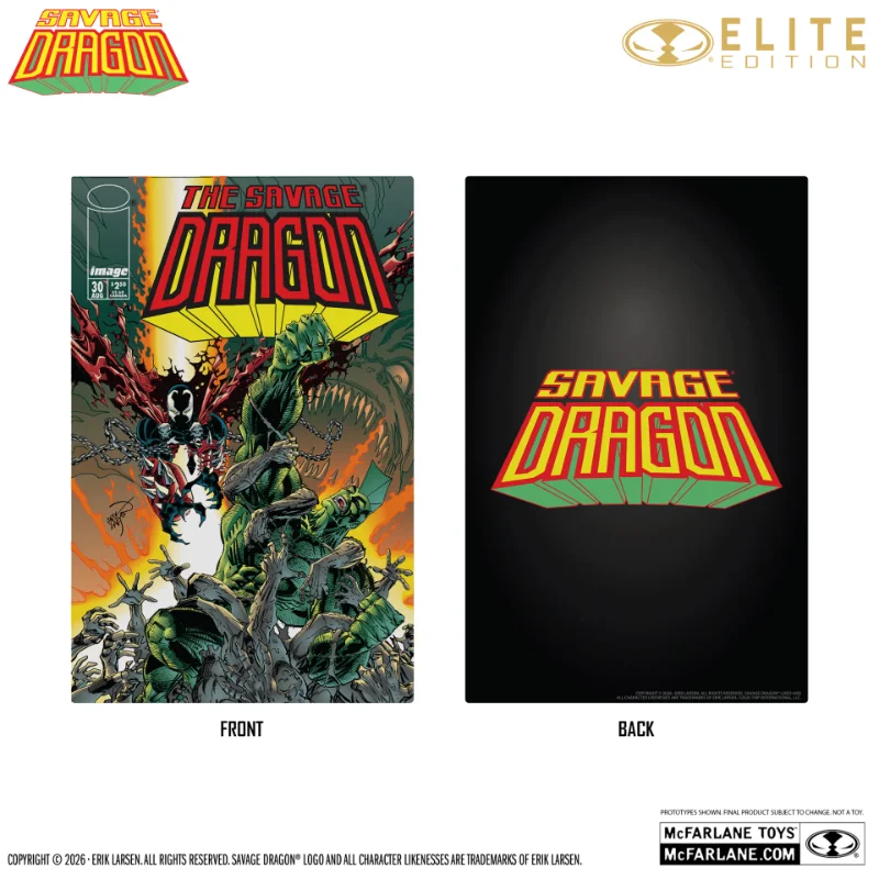 ELITE EDITION SAVAGE DRAGON ACTION FIGURE