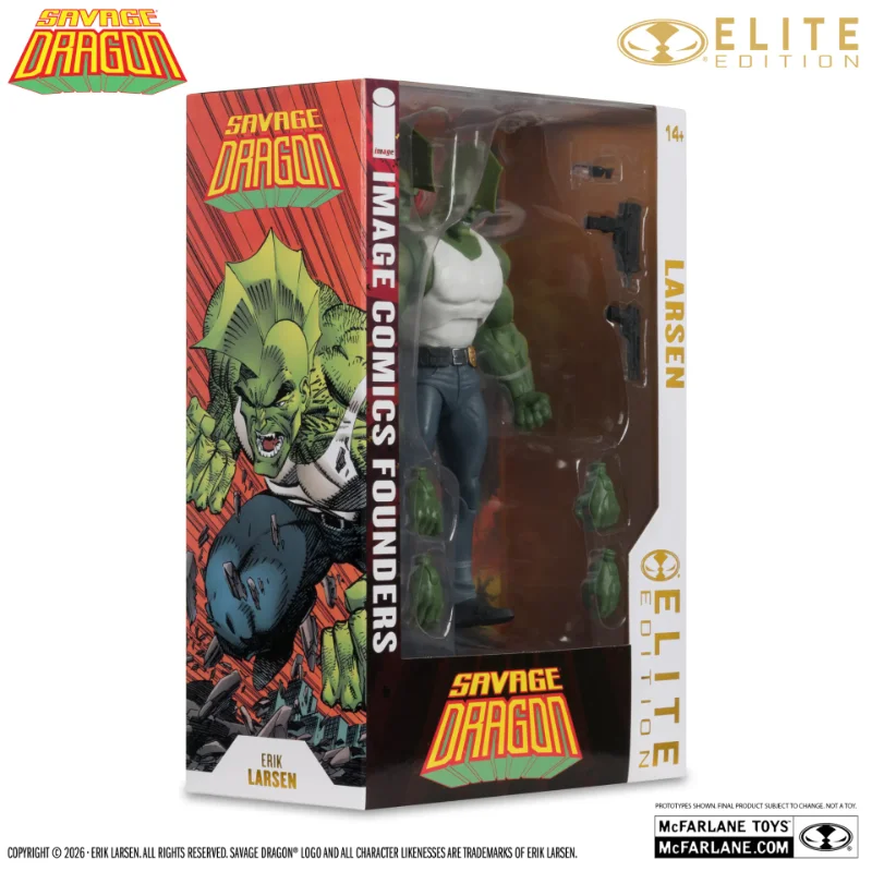 ELITE EDITION SAVAGE DRAGON ACTION FIGURE