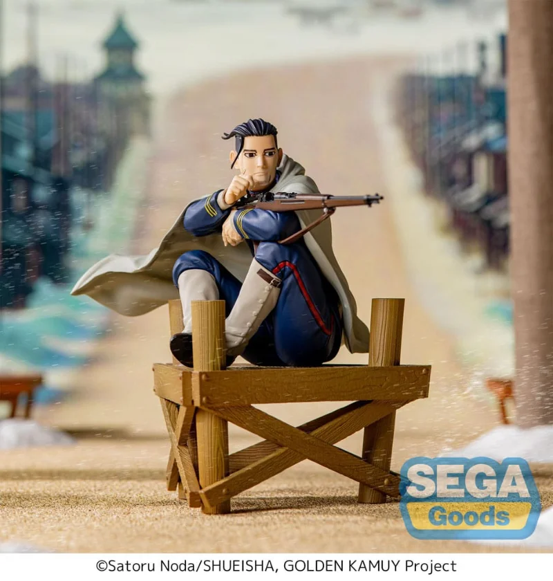 GOLDEN KAMUY XROSSLINK PVC STATUE SECOND LIEUTENANT KOITO