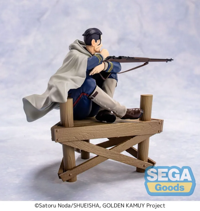 GOLDEN KAMUY XROSSLINK PVC STATUE SECOND LIEUTENANT KOITO