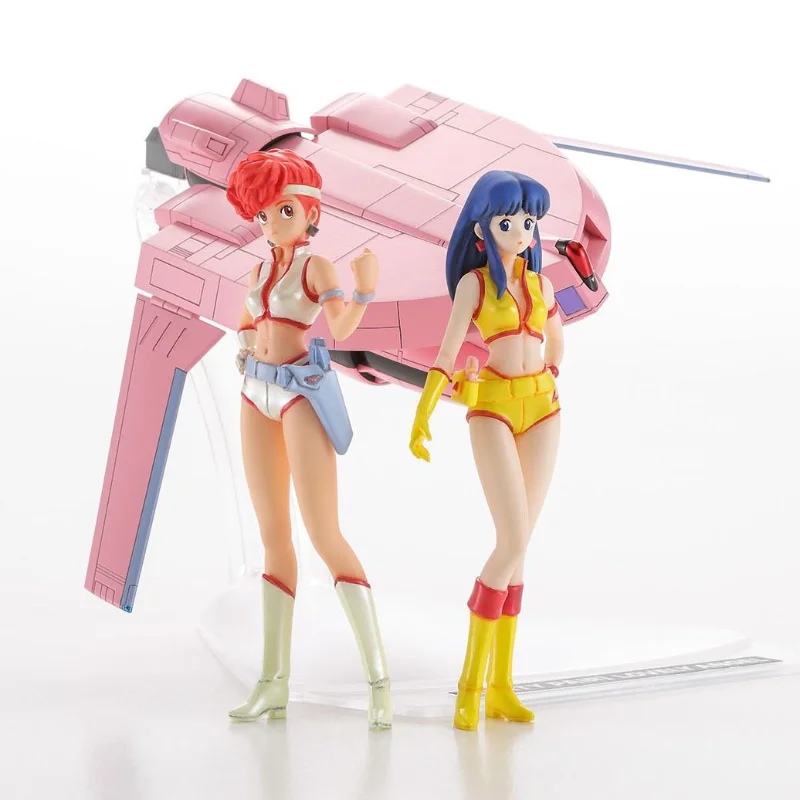 DIRTY PAIR KEI & YURI WITH 1/300 LOVELY ANGEL 1/20