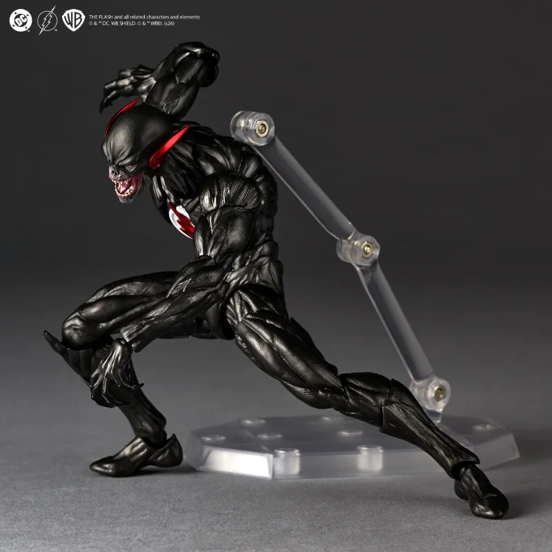 REVOLTECH AMAZING YAMAGUCHI DC COMICS BLACK FLASH ACTION FIGURE