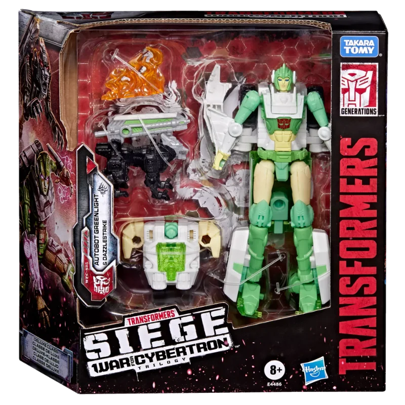 TRANSFORMERS WAR FOR CYBERTRON SIEGE AUTOBOT GREENLIGHT ACTION FIGURE