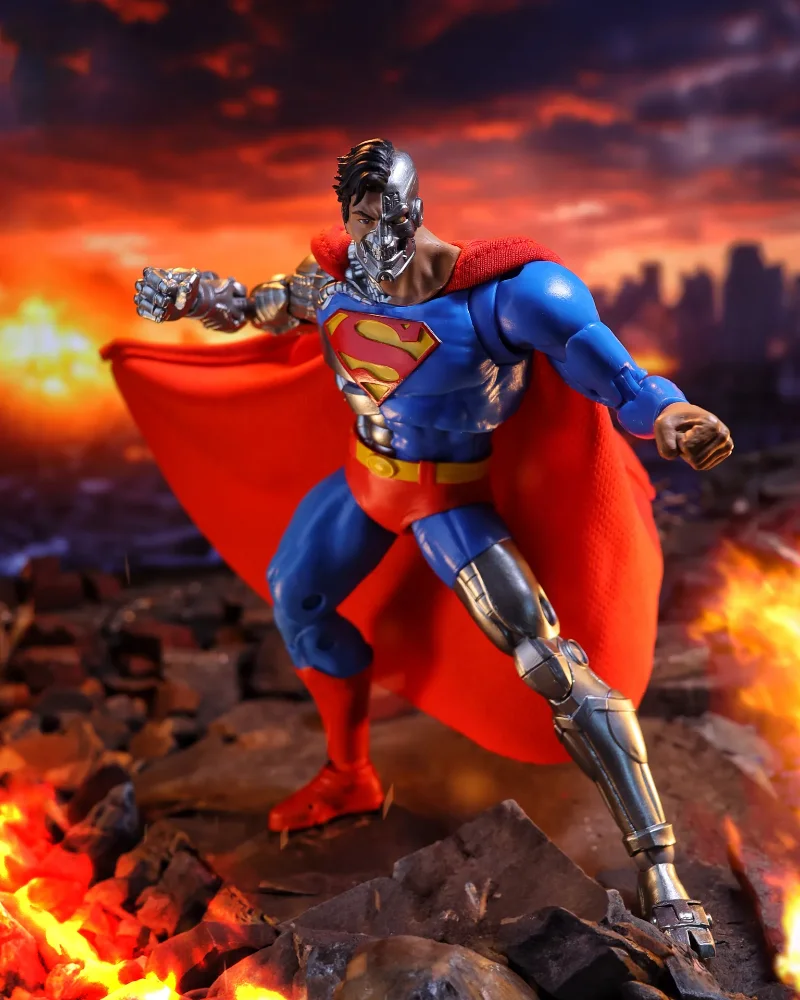 VAULT DC MULTIVERSE 7INCH CYBORG SUPERMAN ACTION FIGURE
