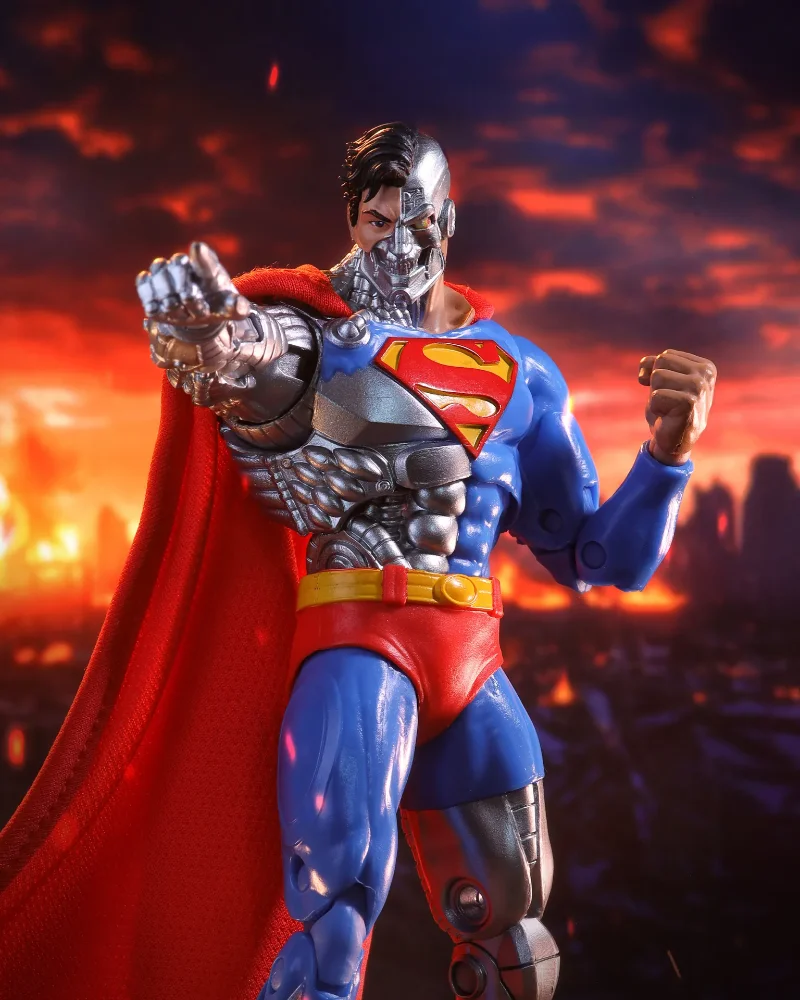 VAULT DC MULTIVERSE 7INCH CYBORG SUPERMAN ACTION FIGURE