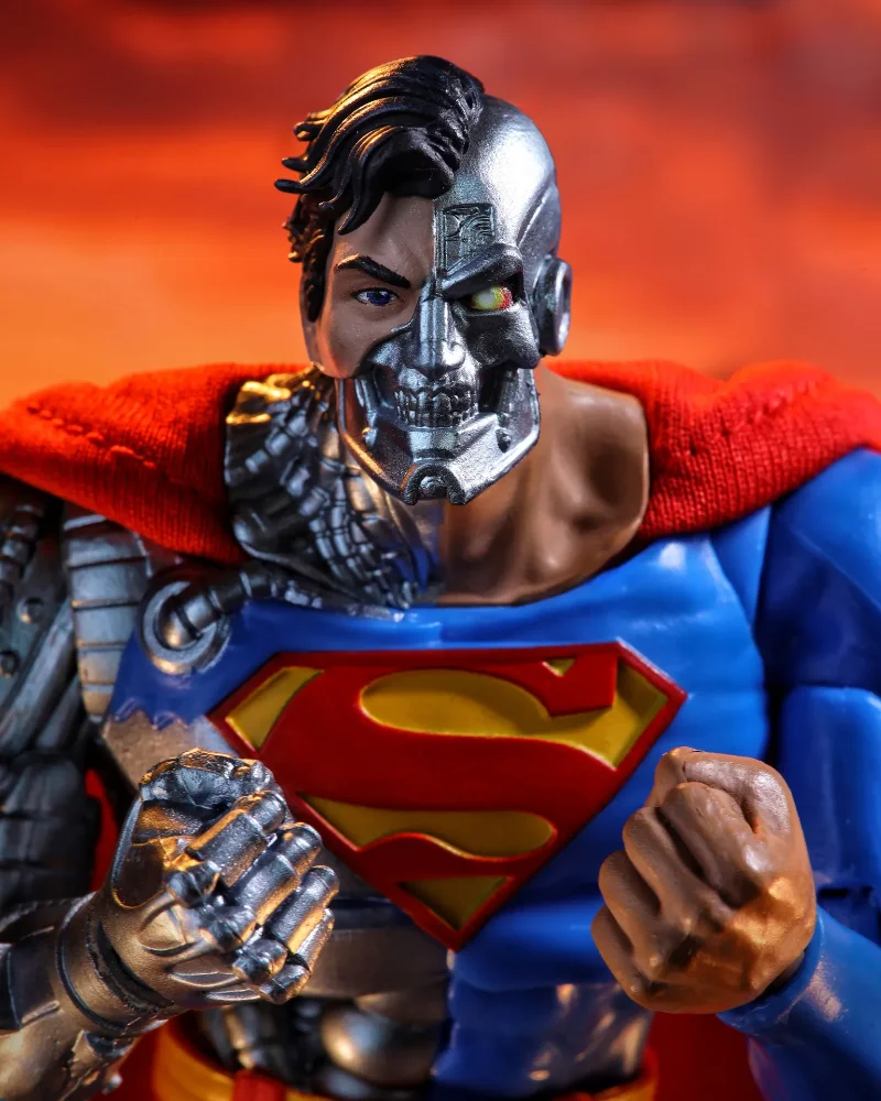 VAULT DC MULTIVERSE 7INCH CYBORG SUPERMAN ACTION FIGURE