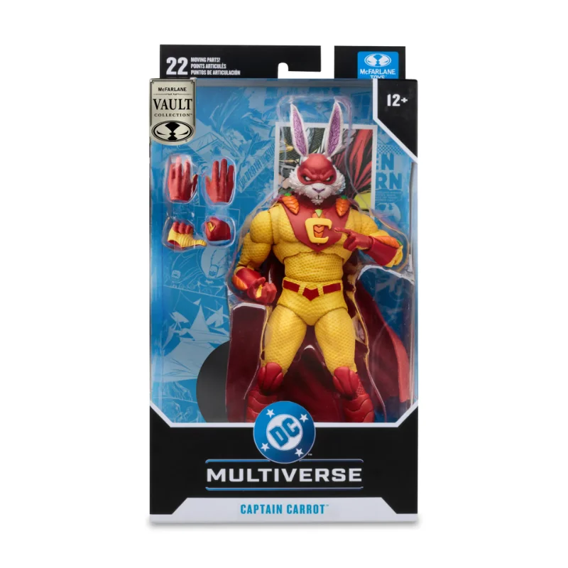 VAULT DC MULTIVERSE 7INCH CAPTAIN CARROT ACTION FIGURE
