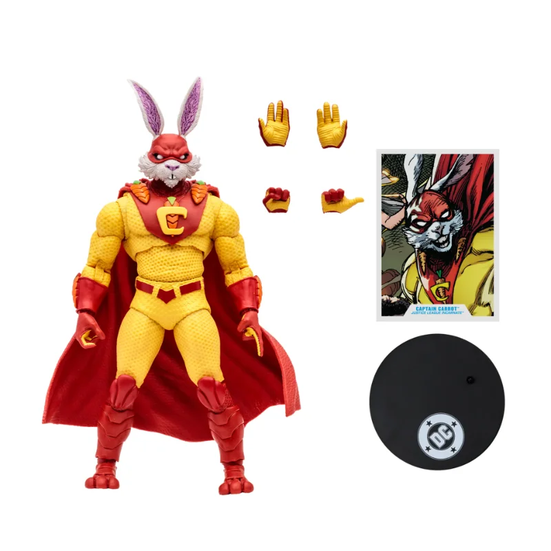 VAULT DC MULTIVERSE 7INCH CAPTAIN CARROT ACTION FIGURE