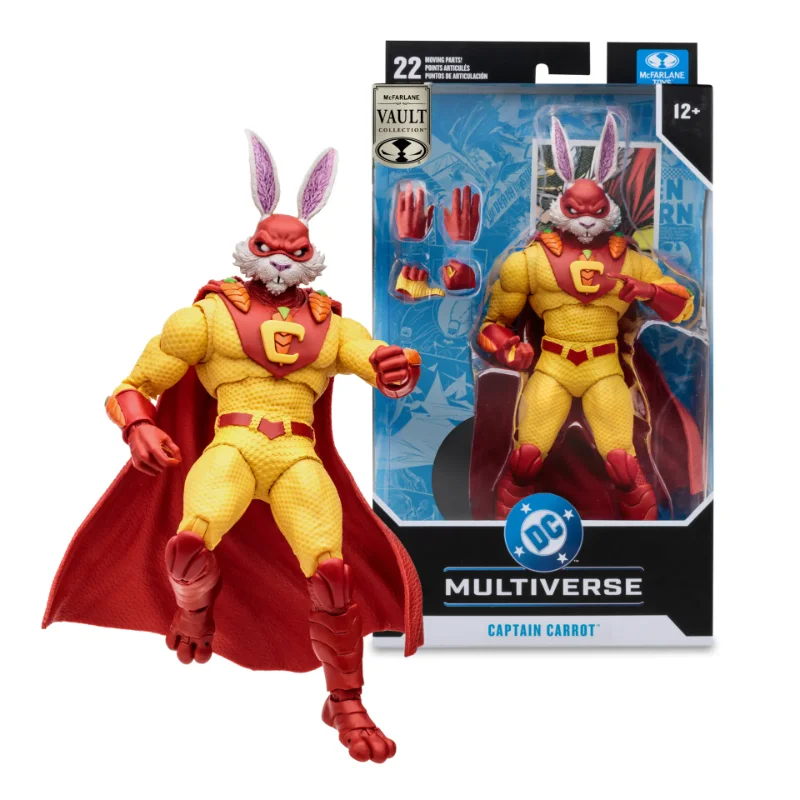 VAULT DC MULTIVERSE 7INCH CAPTAIN CARROT ACTION FIGURE