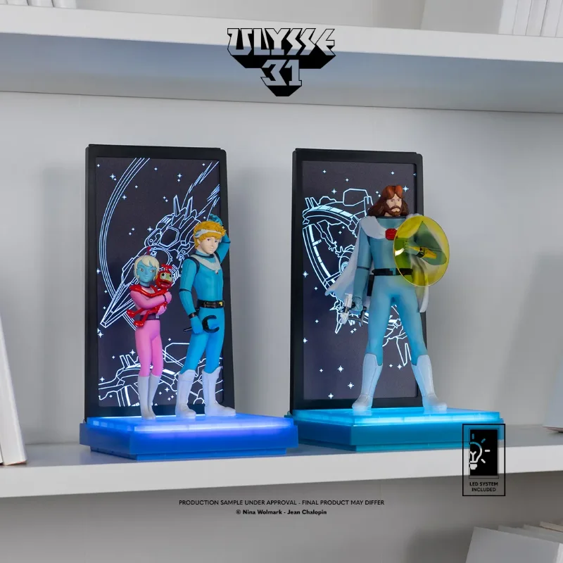 ULYSSE 31 TELEMACHUS & THEMIS NEON FIGURE