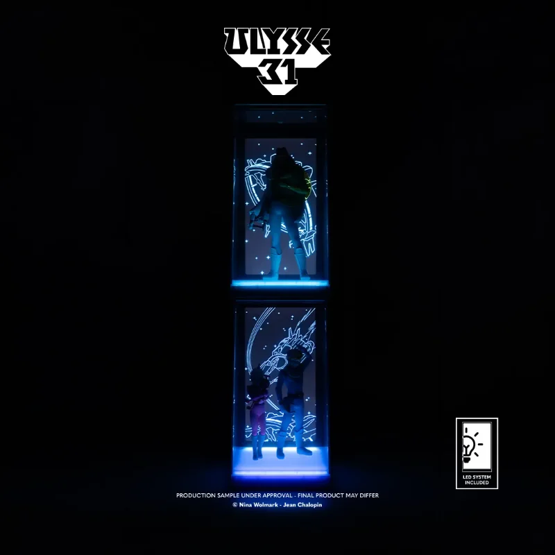 ULYSSE 31 TELEMACHUS & THEMIS NEON FIGURE