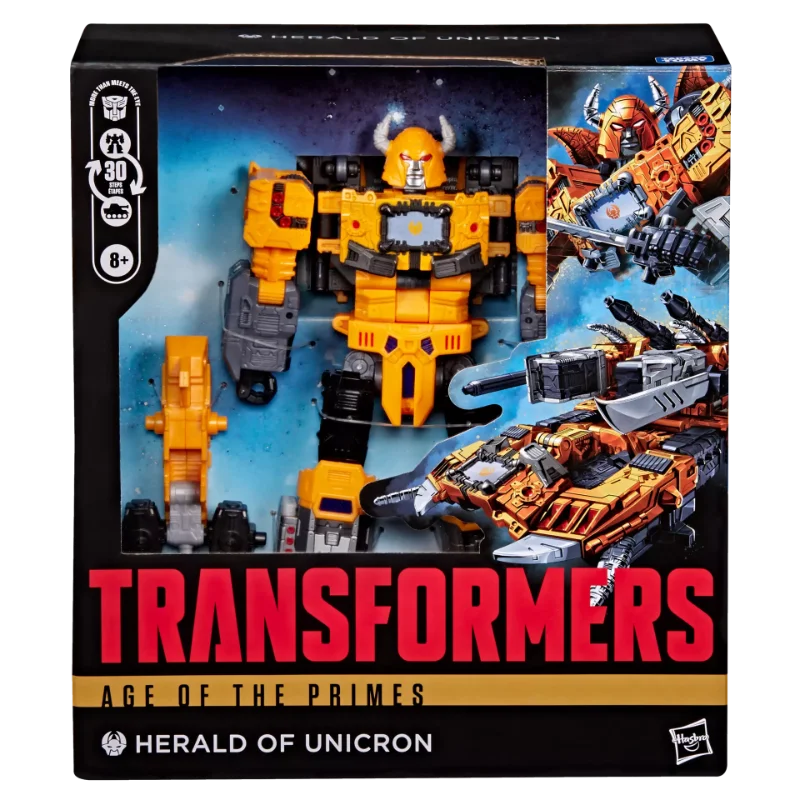 TRANSFORMERS AGE OF THE PRIMES HERALD OF UNICRON ACTION FIGURE