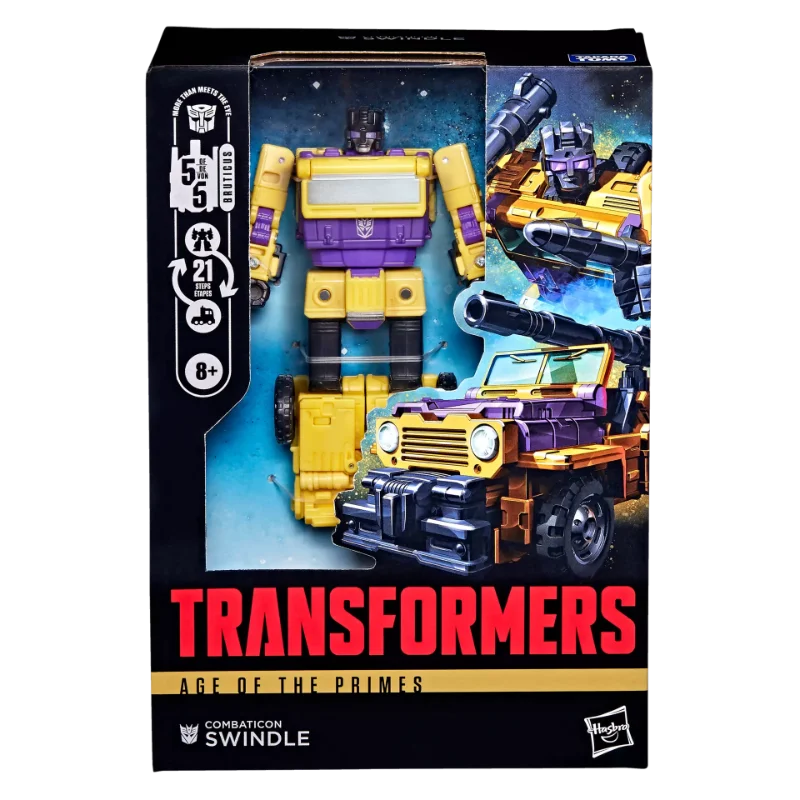 TRANSFORMERS AGE OF THE PRIMES COMBATICON SWINDLE ACTION FIGURE
