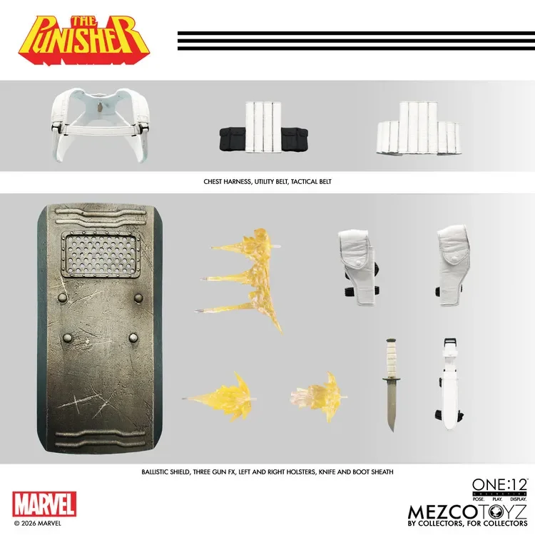 ONE 12 COLLECTIVE PUNISHER ACTION FIGURE