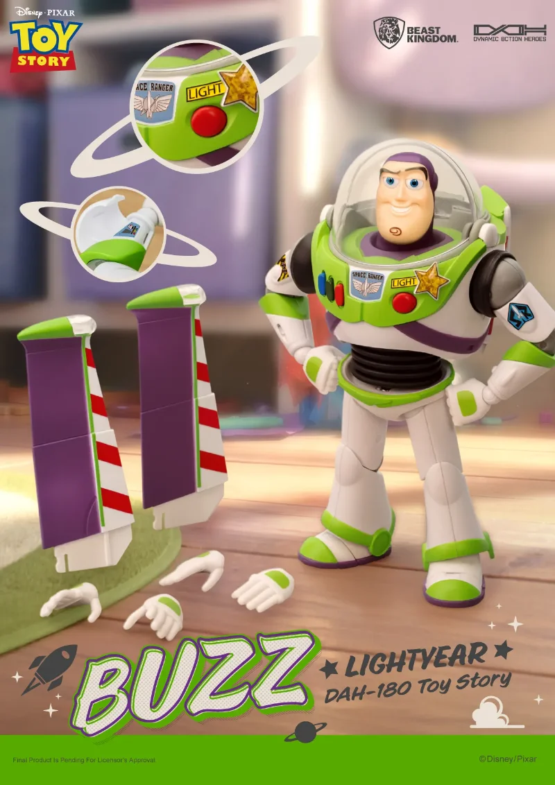 TOY STORY BUZZ LIGHTYEAR DAH ACTION FIGURE