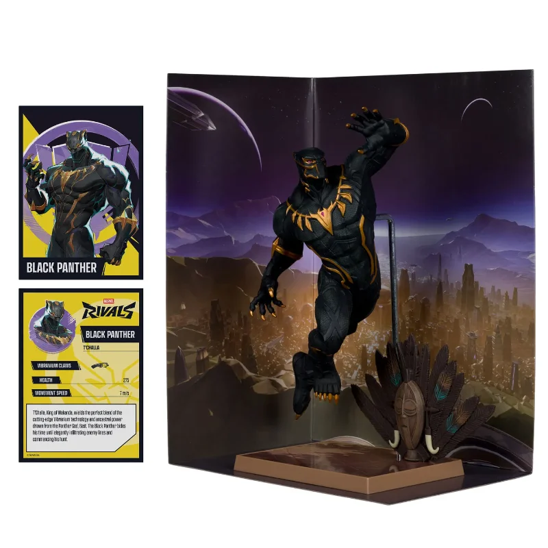 MARVEL RIVALS COLLECTION 1:6TH WV3 BLACK PANTHER