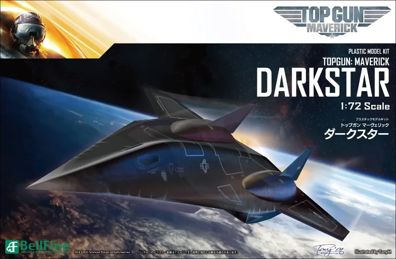 TOP GUN MAVERICK DARK STAR 1/72 MODEL KIT