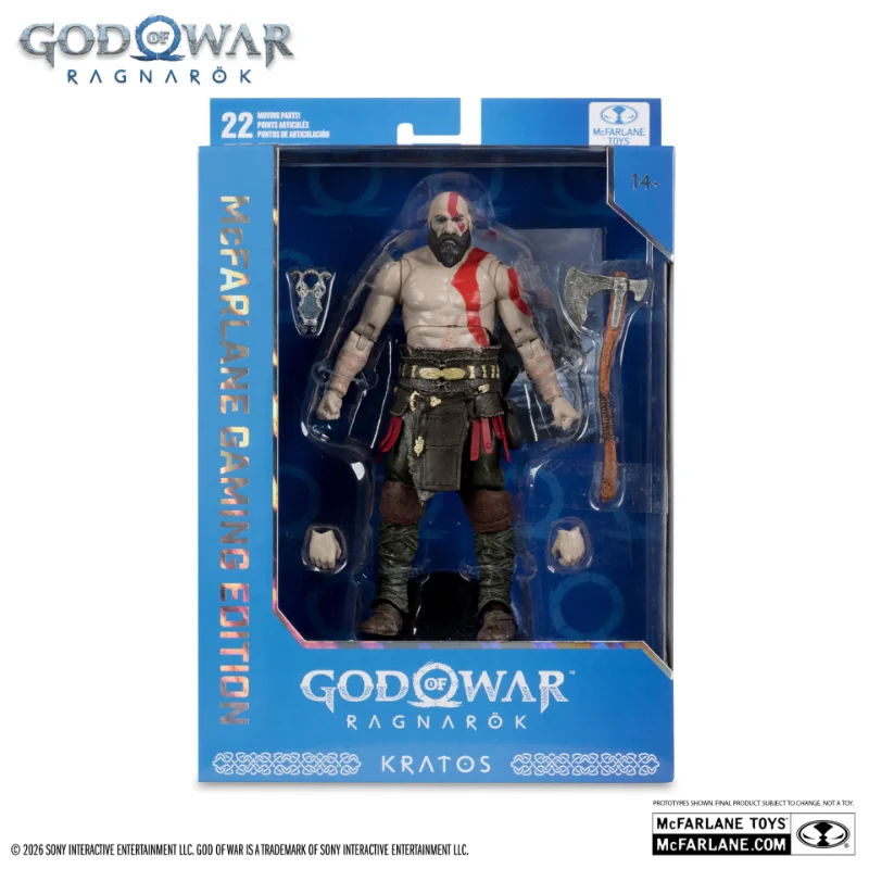 GAMING EDITION 7INCH GOD OF WAR WV1 KRATOS FIGURE