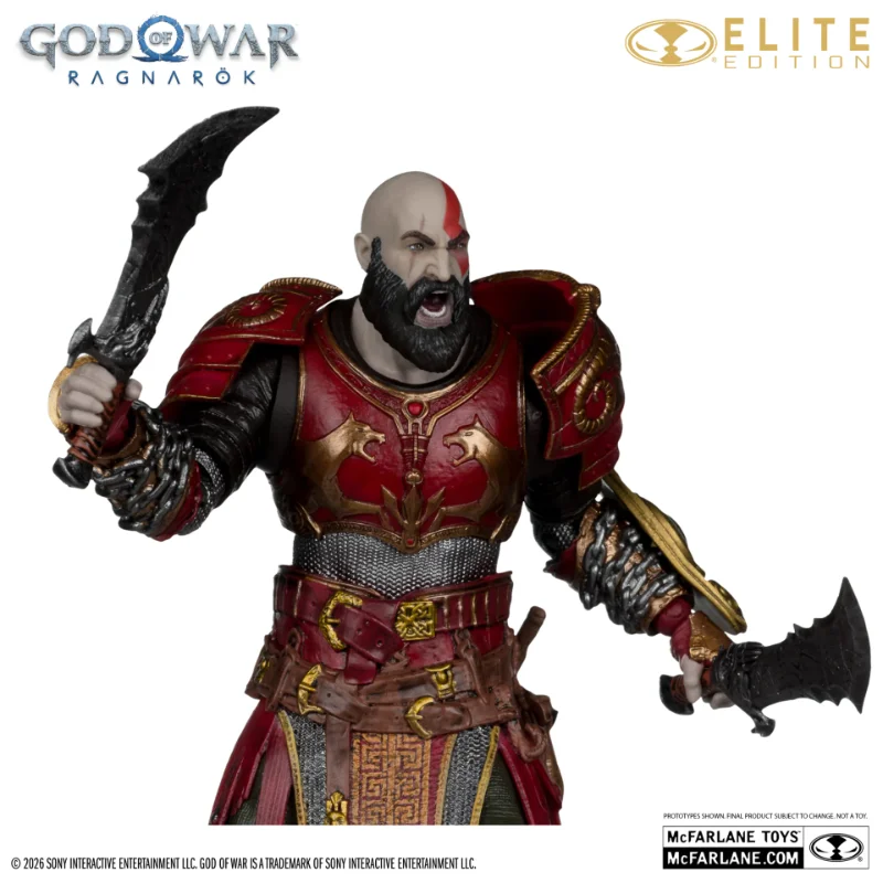 ELITE EDITION 7INCH GOD OF WAR KRATOS ARES ARMOR FIGURE