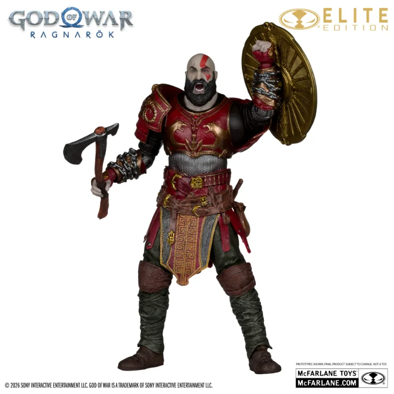 ELITE EDITION 7INCH GOD OF WAR KRATOS ARES ARMOR FIGURE