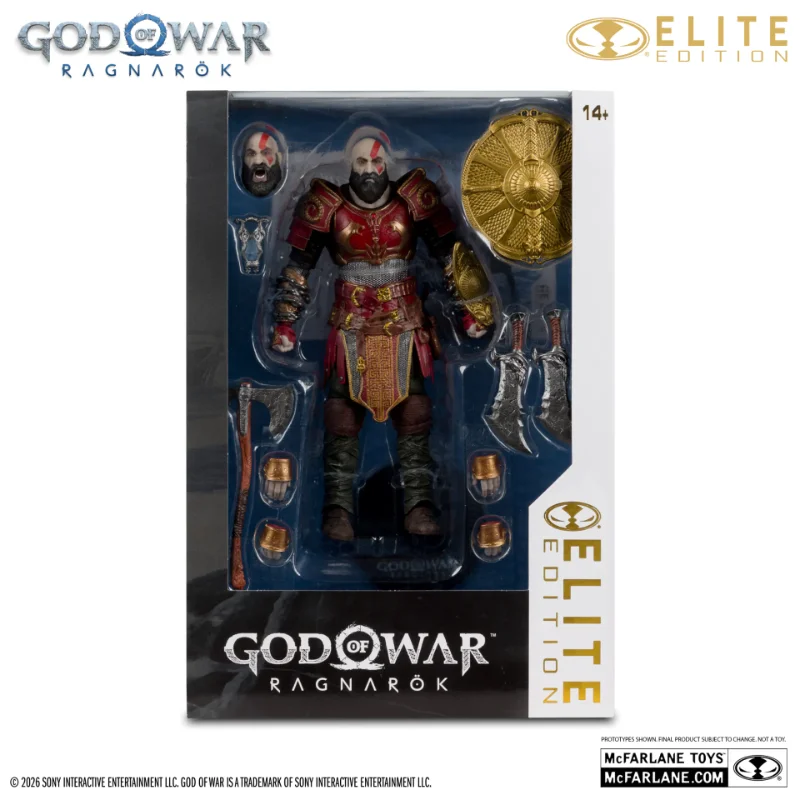 ELITE EDITION 7INCH GOD OF WAR KRATOS ARES ARMOR FIGURE